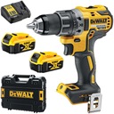 Bezuhlíkový vŕtací skrutkovač 18V 2x5,0Ah sada DeWALT DCD791P2