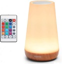 RGB LED dotyková nočná lampa so senzorom + diaľkové ovládanie