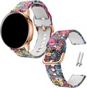 Silikónový remienok 20 mm pre chytré hodinky Huawei Watch GT/GT2/GT3 Print