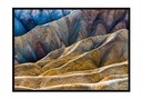 OBRAZOVÝ PLAGÁT V RÁME 43x33 cm Badlands P907
