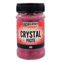 CRYSTAL red glitter PASTE 100ml - Pentart