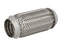 Flexibilný výfukový konektor, tlmič vibrácií 45x150