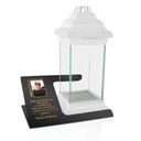 STOJANOVÝ HROB SOCHA ZRUŠA VENOVACIE LAMPY