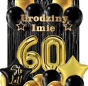 60. narodeniny BALÓNY 60. narodeniny BANNER + MENO