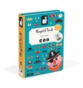 Magnetibook magnetické puzzle Funny faces Chlapec, 3 roky+, Janod