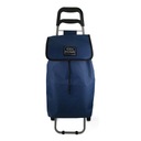 NÁKUPNÝ TRARTLE, nákupná taška na KOLESÁCH, skladacia IDEA HOME, námornícka modrá