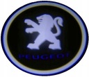 LED PROJEKTOR DVERÍ LOGO PEUGEOT 206 207 306 307