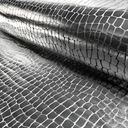 JERSEY FOIL CROCODILE 0,5 MB STRIEBORNÁ 20857/70