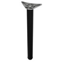 STOLOVÝ NÁBYTOK NOHA NOHA H110CM, NASTAVITEĽNÁ, ČIERNA