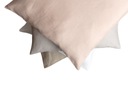 Jasiek Linen vankúš 40x40 2 kusy biely posúvač