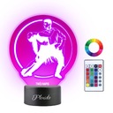 3D LED Night Light Dance Dancers Name Gravírovanie
