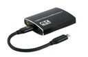 USB-C na 2xHDMI 4Kx2K audio adaptér Gembird