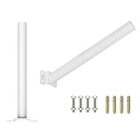 Bracket Arm LED solárne pouličné svietidlo + skrutky