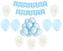 Banner s balónikmi na krst svätého krstu