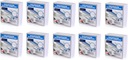 Sticky Notes Cube Pad biela nelepená x 10 ks