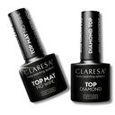 CLARESA TOP DIAMOND TOP MAT NO WIPE UV/LED NAIL HYBRID
