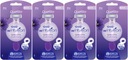 12x Žiletka WILKINSON Quattro My Intuition Smooth Violet Blooms