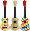 UKULELE GUITARA, NÁSTROJ PRE DETI, 4 STRUNKY, 57CM