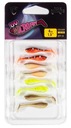 Sada žuvačiek Fox Rage UV Micro Fry 4 cm (8 ks.)