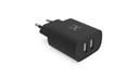 KRUX Wall Charger 2xUSB 2,4A 12W nástenná nabíjačka pre telefóny