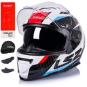LS2 INTEGRÁLNA PRILBA NA MOTOCYKL FF800 STORM II RACER ECE 22.06 ČERVENÁ MODRÁ L