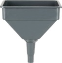 Traktorový lievik, polyetylén, 4 l, sivý