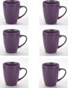Hrnček na kávu, čajová súprava 6 kusov keramický 330 ml