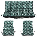 RATTAN podsedák záhradná lavica 110x100 2+1 exo