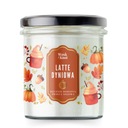 Latte Pumpkin Soy Candle Wax and Wick