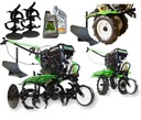 VÝKONNÝ Agroma T7080L3G rotačný kultivátor POWER 7KM + PLUH