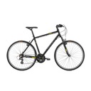 Fitness crossový bicykel Romet Orkan M, čierno-zlatý L