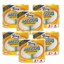 Foxy mega dlhé rolky kuchynské utierky 12 valčekov