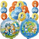 BLUEY BINGO BALOONS psi narodeninový set 15+2 ks