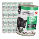 Wiejska Zagroda Monoproteín Mokré krmivo pre psov Zverina 24x400g