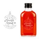 5x FĽAŠE 100ML VIANOČNÉ GRAVÍROVANIE na likér moonshine vodka SET