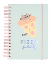 Pusheen Kitten Pizza Purrty zošit A5 s gumou