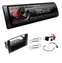 Pioneer MVH-330DAB Bluetooth DAB rádio Audi A3 8P