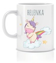 Darčekový hrnček JEDNOROŽEC s MENOM + KARTÓN