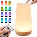 STMIEVATEĽNÁ LED NOČNÁ LAMPA S DOTYKOVÝM SENZOROM + DIAĽKOVÝM OVLÁDANÍM