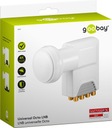 LNB Satelitný konvertor Octo Goobay 0,1dB 8xF