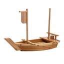 Japonská kórejská kuchyňa Sashimi Boat Bambusový tanier