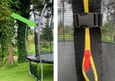 Vnútorná sieť na trampolínu Sport Max 8 stôp zelená