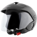 OTVORENÁ PRILBA MOTOCYKLOVÝ SKÚTER QUAD BLACK M