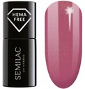 SEMILAC 377 Shimmer Stone Ruby hybridný lak na nechty 7ml