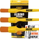 Work Stuff Albino Orange 3-balenie štetcov