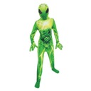 Kostým Detský kostým Alien Alien Halloween 8-10 rokov 128-140 cm