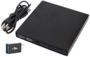 Externá SLIM USB DVD napaľovačka + USB-C adaptér