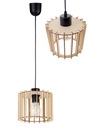 ZÁVESNÁ LAMPA závesný stropný luster LOFT Wood 1