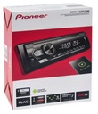 PIONEER MVH-S120UBW RÁDIO BIELA ​​FARBA MP3 AUX USB