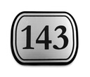 čísla ČÍSLO DVERÍ hotel 5x4 + PLEX 10 ks